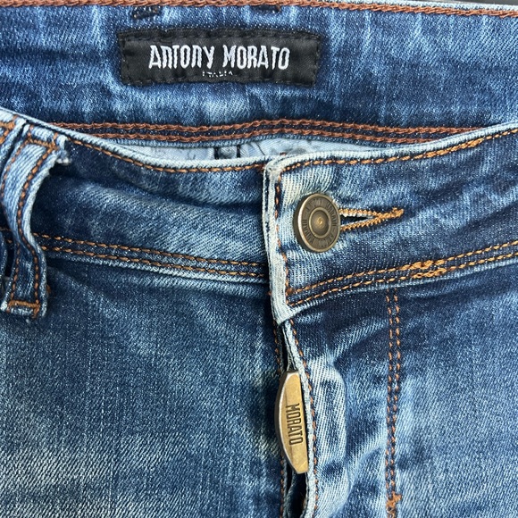 Antony Morato Blue Slim Men’s Jeans Size 36 - Picture 2 of 12
